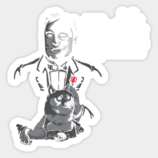 The Dogefather Sticker